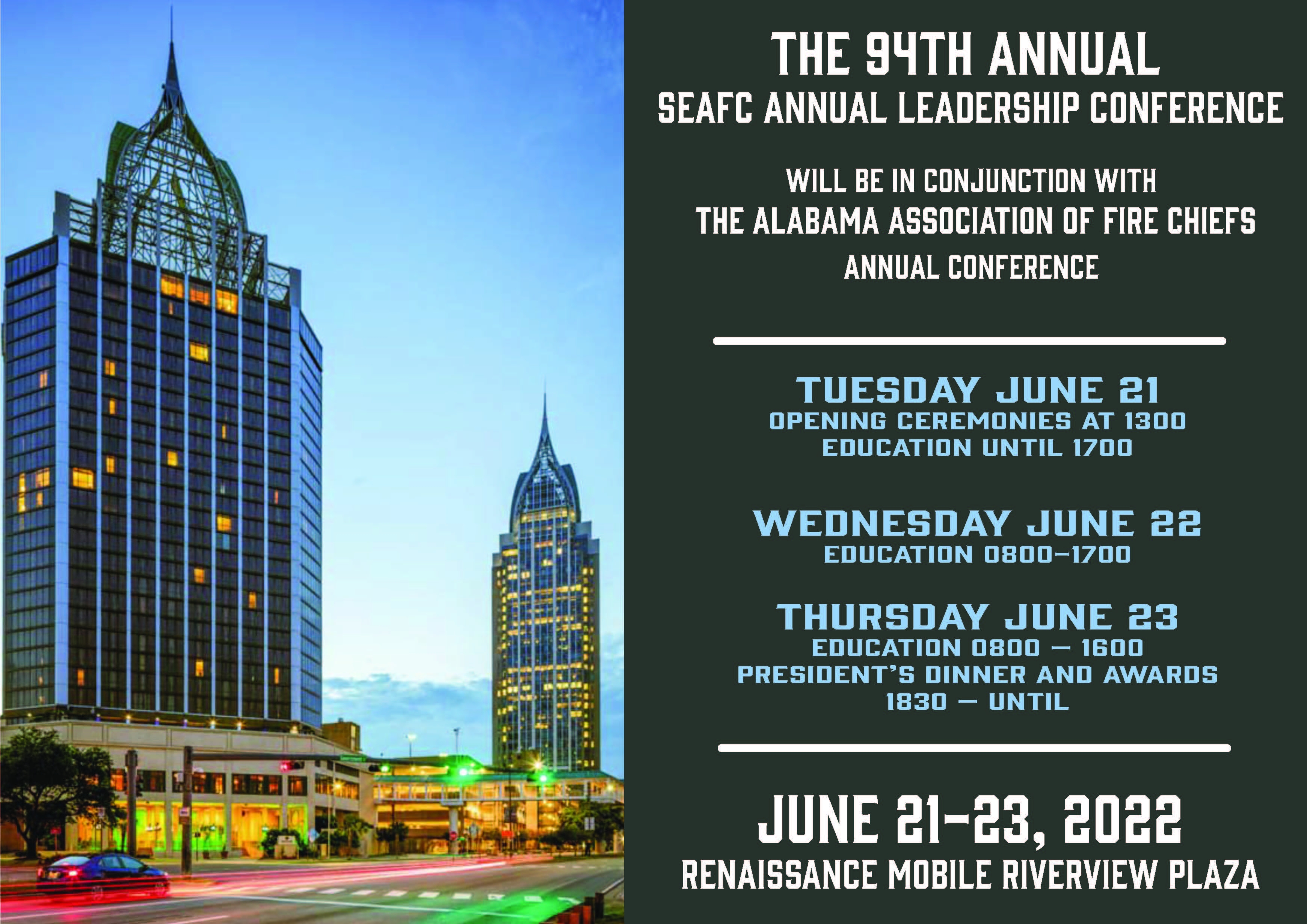 94th Annual SEAFC Leadership Conference Southeastern Association of